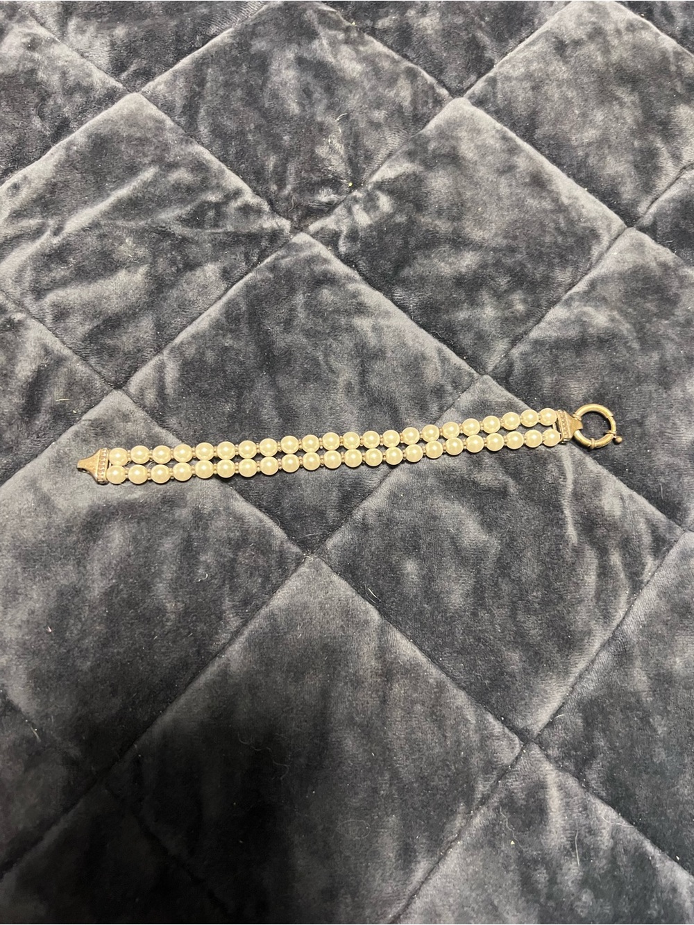 Double Strand Pearl and Bracelet